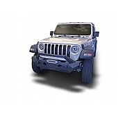 TrailFX TFX Jeep Products Bumper 1-Piece Design Steel Black - JL08T