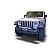 TrailFX TFX Jeep Products Bumper 1-Piece Design Steel Black - JL08T