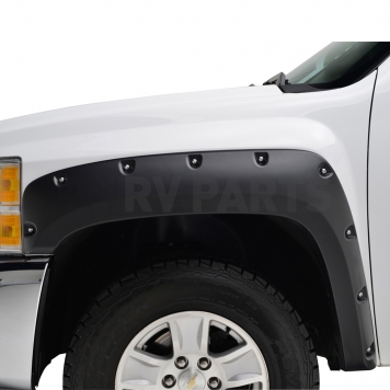 TrailFX Fender Flare - Black ABS Textured Plastic Matte Set Of 4 - PFFC3001T