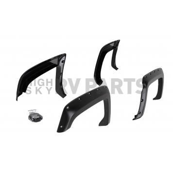 TrailFX Fender Flare - Black ABS Textured Plastic Matte Set Of 4 - PFFC3002T
