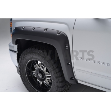 TrailFX Fender Flare - Black ABS Textured Plastic Matte Set Of 4 - PFFC3002T-3