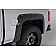 TrailFX Fender Flare - Black ABS Textured Plastic Matte Set Of 4 - PFFC3002T