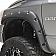 TrailFX Fender Flare - Black ABS Textured Plastic Matte Set Of 4 - PFFD3001T