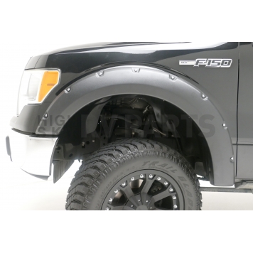 TrailFX Fender Flare - Black ABS Smooth Plastic Matte Set Of 4 - PFFD3002S-2