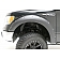 TrailFX Fender Flare - Black ABS Smooth Plastic Matte Set Of 4 - PFFD3002S