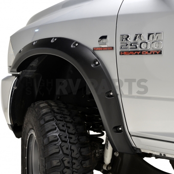 TrailFX Fender Flare - Black ABS Textured Plastic Matte Set Of 4 - PFFD3004T-3