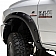 TrailFX Fender Flare - Black ABS Textured Plastic Matte Set Of 4 - PFFD3004T