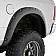TrailFX Fender Flare - Black ABS Textured Plastic Matte Set Of 4 - PFFD3004T