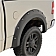 TrailFX Fender Flare - Black ABS Textured Plastic Matte Set Of 4 - PFFF3001T