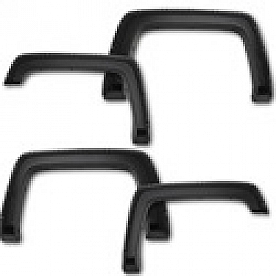 TrailFX Fender Flare - Black ABS Textured Plastic Matte Set Of 4 - PFFF3002T