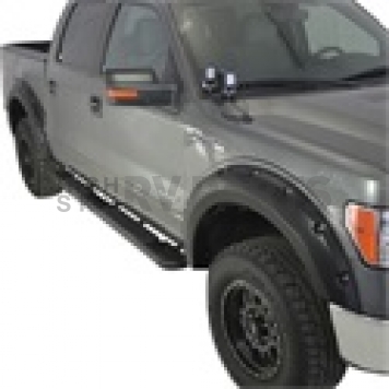 TrailFX Fender Flare - Black ABS Textured Plastic Matte Set Of 4 - PFFF3002T-1