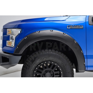 TrailFX Fender Flare - Black ABS Textured Plastic Matte Set Of 4 - PFFF3003T