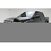 TrailFX Fender Flare - Black ABS Smooth Plastic Matte Set Of 4 - PFFF3004S