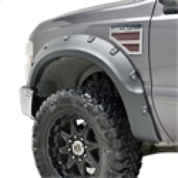 TrailFX Fender Flare - Black ABS Textured Plastic Matte Set Of 4 - PFFF3004T