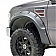 TrailFX Fender Flare - Black ABS Textured Plastic Matte Set Of 4 - PFFF3004T