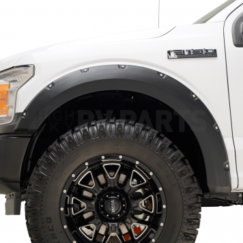 TrailFX Fender Flare - Black ABS Textured Plastic Matte Set Of 4 - PFFF3006T-3