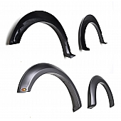 TrailFX Fender Flare - Black ABS Smooth Plastic Matte Set Of 4 - PFFF3010S