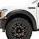 TrailFX Fender Flare - Black ABS Smooth Plastic Matte Set Of 4 - PFFF3010S