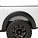 TrailFX Fender Flare - Black ABS Smooth Plastic Matte Set Of 4 - PFFF3010S