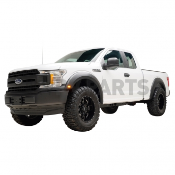 TrailFX Fender Flare - Black ABS Smooth Plastic Matte Set Of 4 - PFFF3010S-1