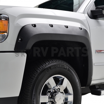 TrailFX Fender Flare - Black ABS Textured Plastic Matte Set Of 4 - PFFG3006T
