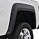 TrailFX Fender Flare - Black ABS Textured Plastic Matte Set Of 4 - PFFG3006T