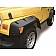 TrailFX Fender Flare - Black ABS Textured Plastic Matte Set Of 4 - PFFJ3001T