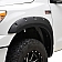 TrailFX Fender Flare - Black ABS Textured Plastic Matte Set Of 4 - PFFT3001T