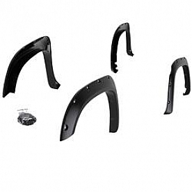 TrailFX Fender Flare - Black ABS Textured Plastic Matte Set Of 4 - PFFT3002T