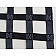 TrailFX Exterior Cargo Net Polyester Webbing Black Mounts To Truck Bed - G22029B