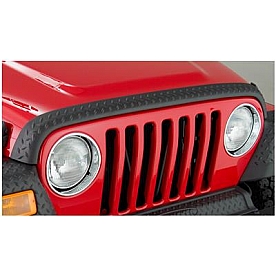 Bushwacker Bug Shield - Thermoplastic Olefin (TPO) Black Matte Hood Only - 14006