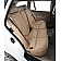 Covercraft Canine Covers Custom Rear Seat Protector - DCC4030BK