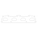 Cometic Exhaust Manifold Gasket Mitsubishi - C4161-030