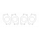 Cometic Exhaust Manifold Gasket Volkswagen - C4210-030