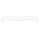 Cometic Exhaust Manifold Gasket Ford - C4356-059