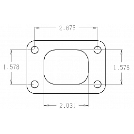 Cometic Turbocharger Inlet Flange Gasket - C4515
