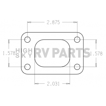Cometic Turbocharger Inlet Flange Gasket - C4515