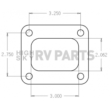 Cometic Turbocharger Inlet Flange Gasket - C4516