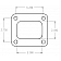 Cometic Turbocharger Inlet Flange Gasket - C4516