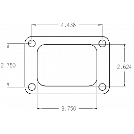 Cometic Turbocharger Inlet Flange Gasket - C4517