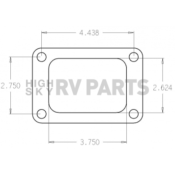 Cometic Turbocharger Inlet Flange Gasket - C4517