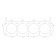 Cometic Cylinder Head Gasket Ford - C5134-040