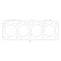 Cometic Cylinder Head Gasket Ford - C5136-036