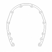 Cometic Aramid Fiber Timing Cover Gasket - C5261-031