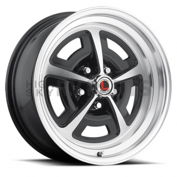 Legendary Wheels Magnum 500 Series 15 x 7&nbsp;Black With Natural Face - LW50-50754A-1