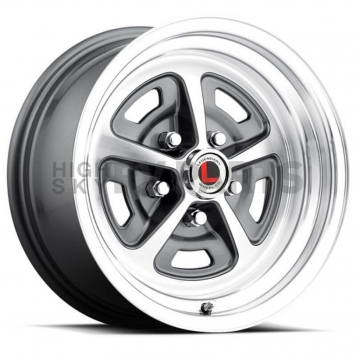 Legendary Wheels Magnum 500 Series 15 x 7&nbsp;Charcoal With Natural Face - LW50-50754B