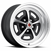 Legendary Wheels Magnum 500 Series 15 x 7&nbsp;Black With Natural Face - LW50-50754D