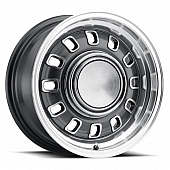 Legendary Wheels GT8 Series 15 x 7&nbsp;Charcoal With Natural Accents - LW60-50754B