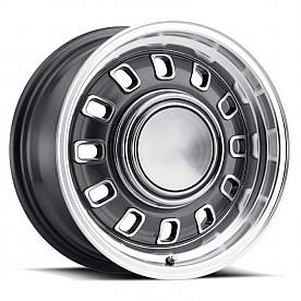 Legendary Wheels GT8 Series 15 x 7&nbsp;Charcoal With Natural Accents - LW60-50754B