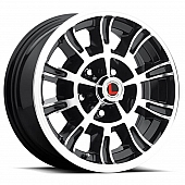 Legendary Wheels GT6 Series 15 x 7&nbsp;Black With Natural Face - LW66-50754A
